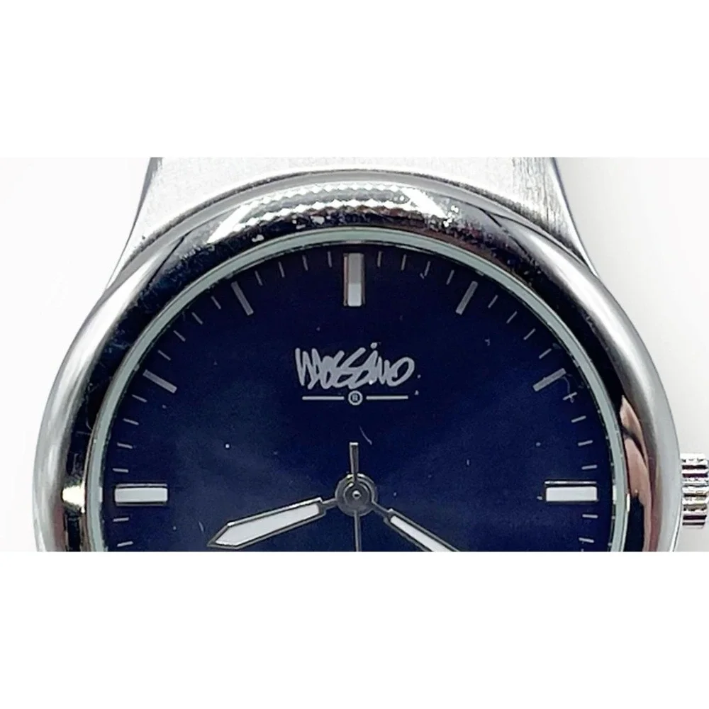 Mossimo Navy Face Analog Quartz Mens Watch 30m WR New Battery